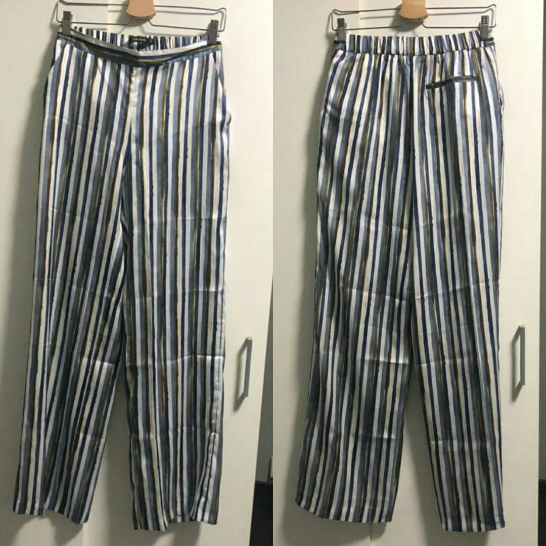 colourful striped pants