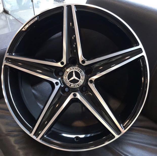18 Mercedes Benz Amg Oem Rims Car Accessories Tyres Rims On Carousell