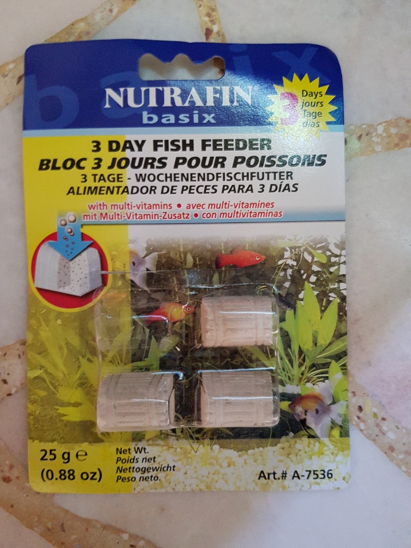 3 Day Fish Feeder Pet Supplies For Fish Fish Food On Carousell