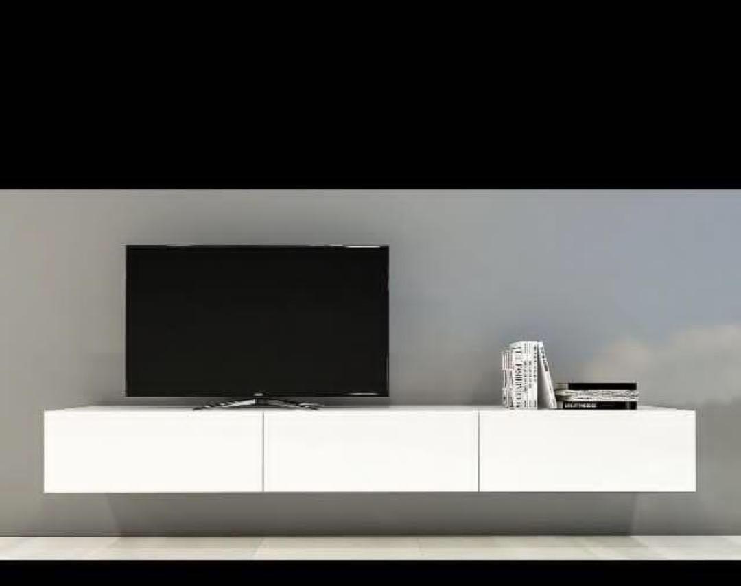 4ft Tv Console Wall Mounted Built In Tv Cabinet Furniture Shelves Drawers On Carousell