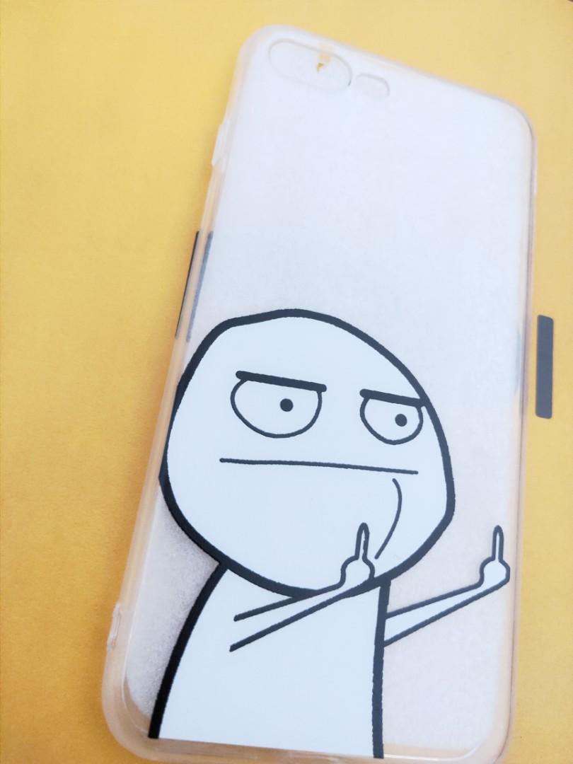 9gag Funny Meme Transparent Iphone 7 8 Plus Full Cover Case