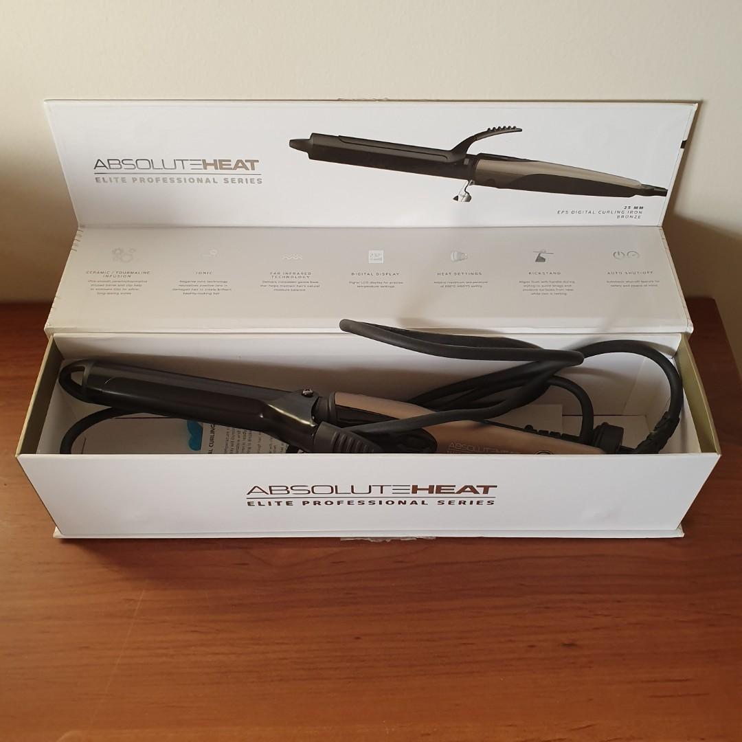 Absolute heat curling iron cheap