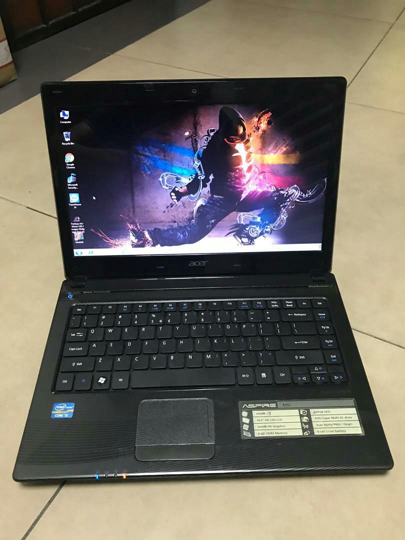 Acer core i5 laptop like new high specs heavy duty with hdmi port antivirus, Computers & Tech