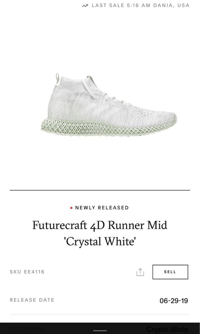 Adidas Consortium 4D Futurecraft Runner