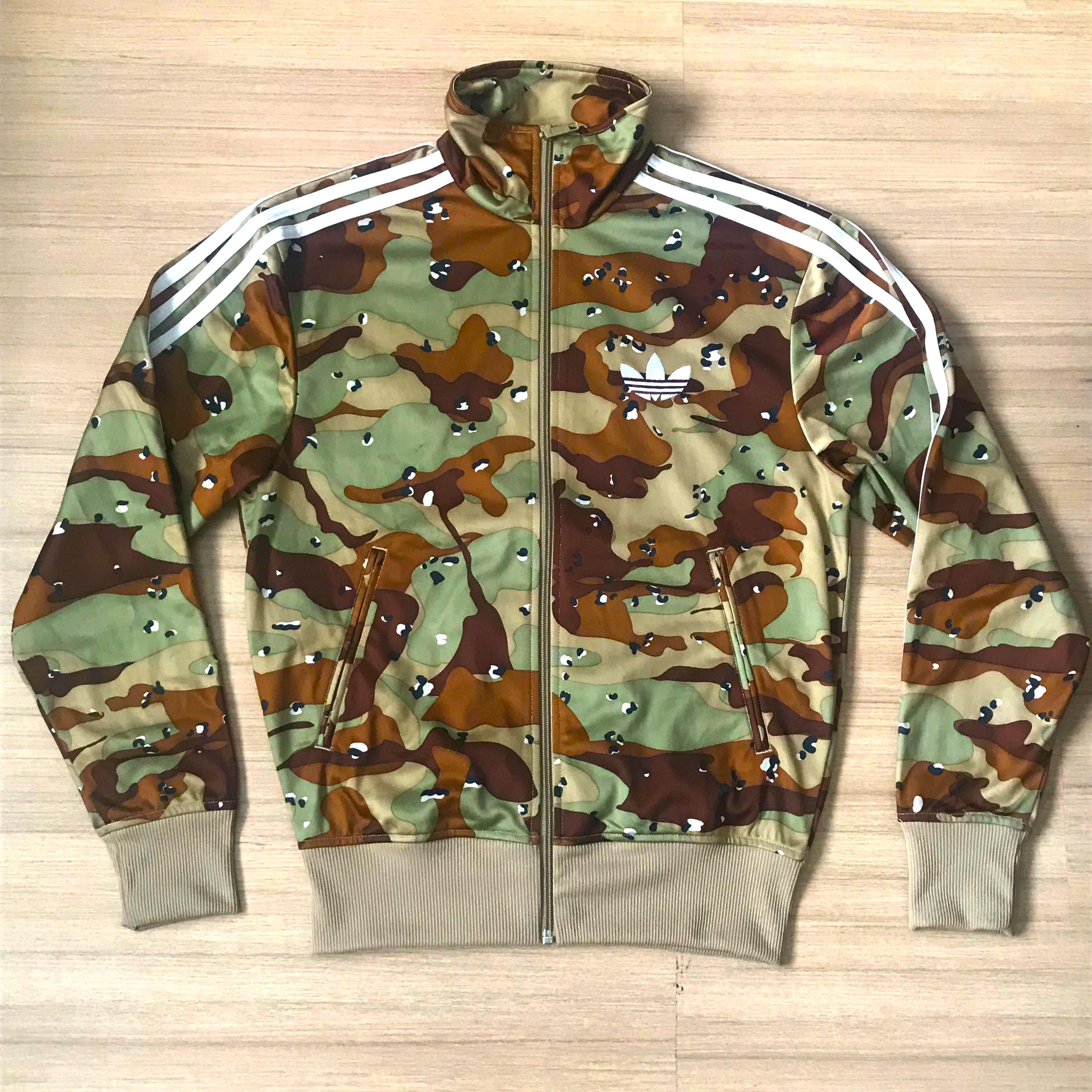 adidas originals camo track top