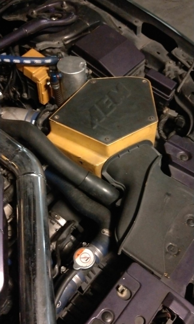 AEM cold air intake airbox for evo x, Car Accessories, Accessories on