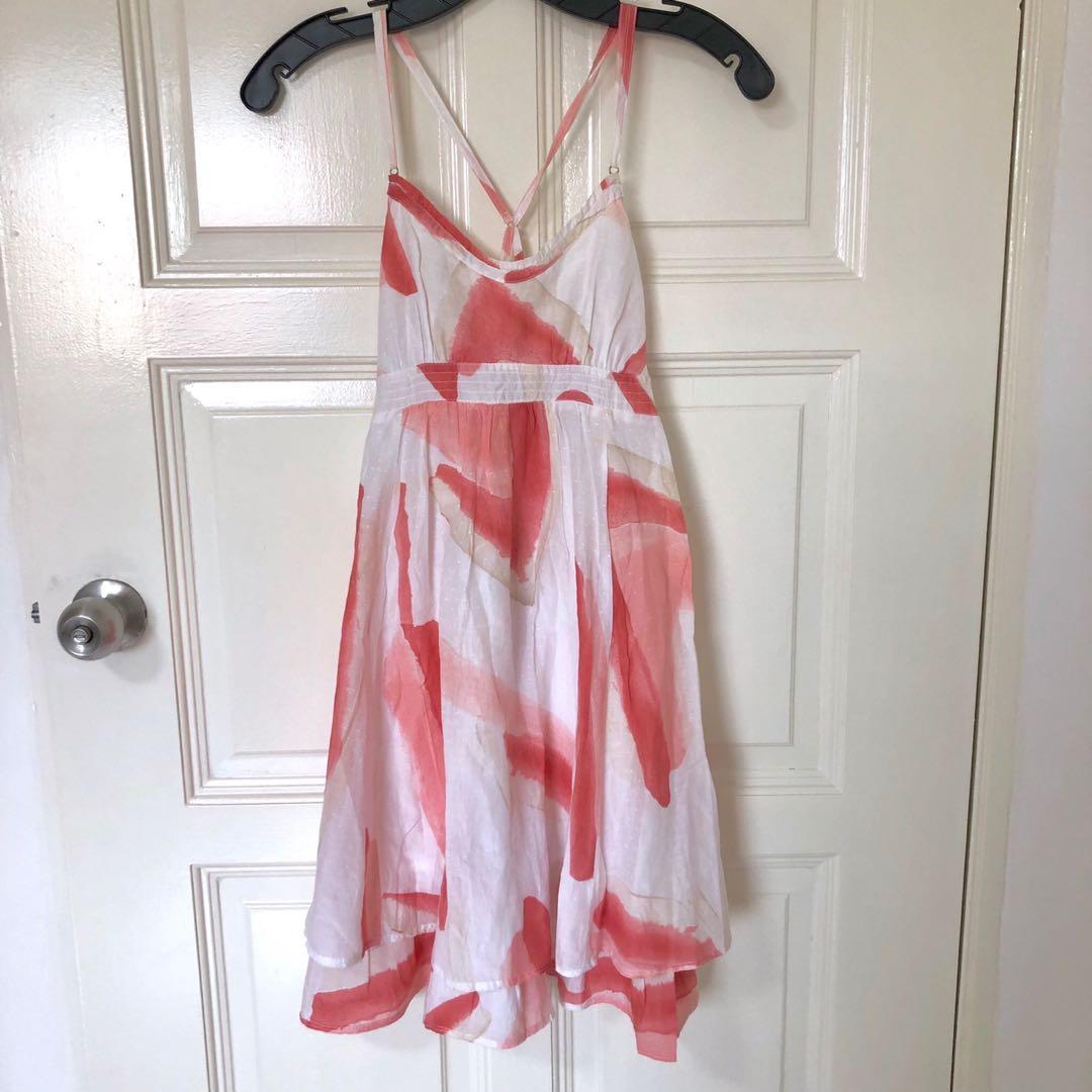 pastel pink sundress