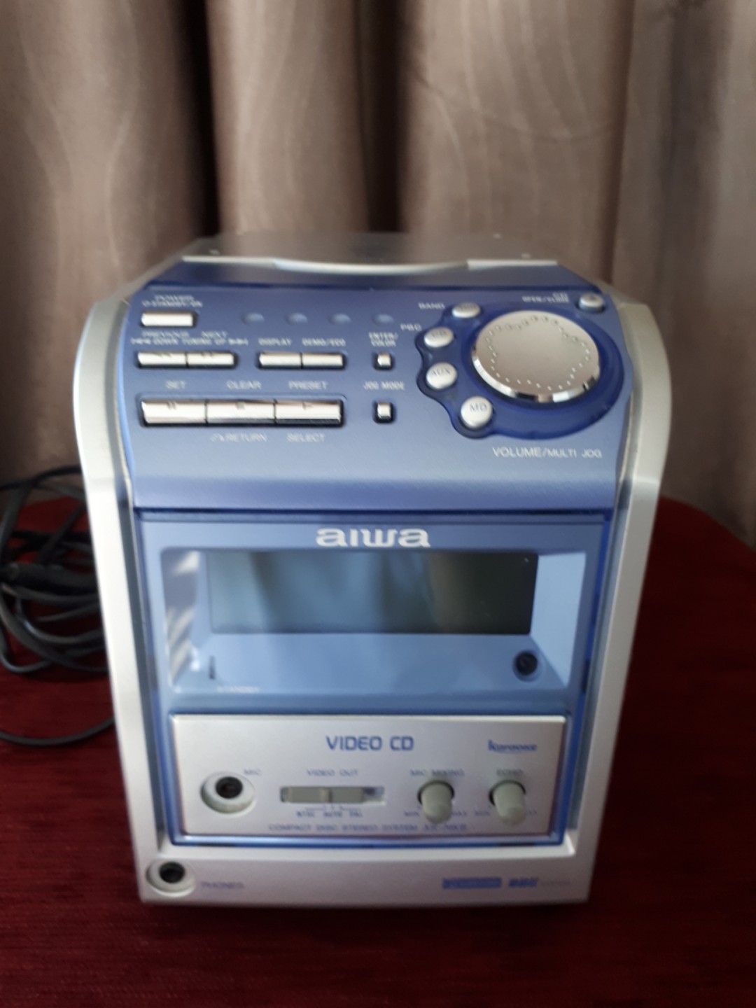 Aiwa Compact Disc Stereo System, Audio, Portable Music Players on Carousell
