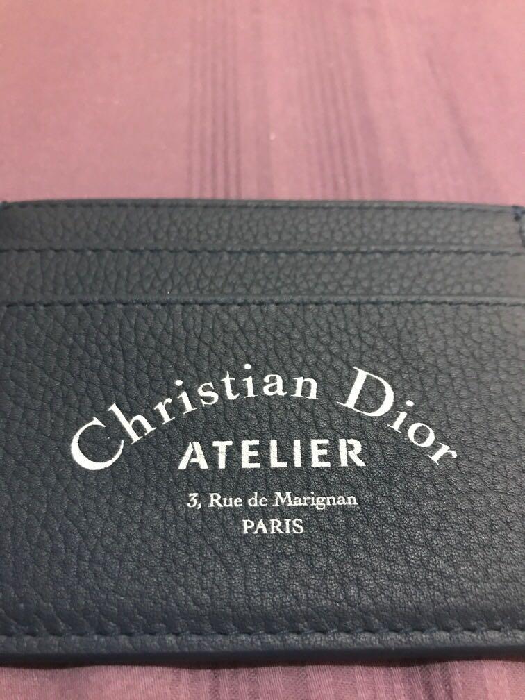 Christian dior deals atelier card holder