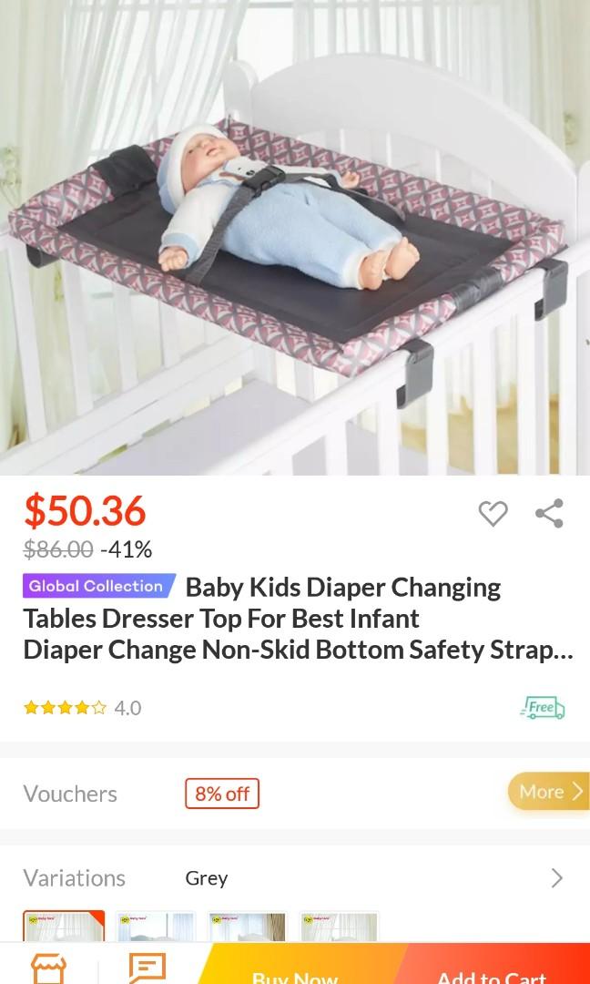 changing table for tall parents