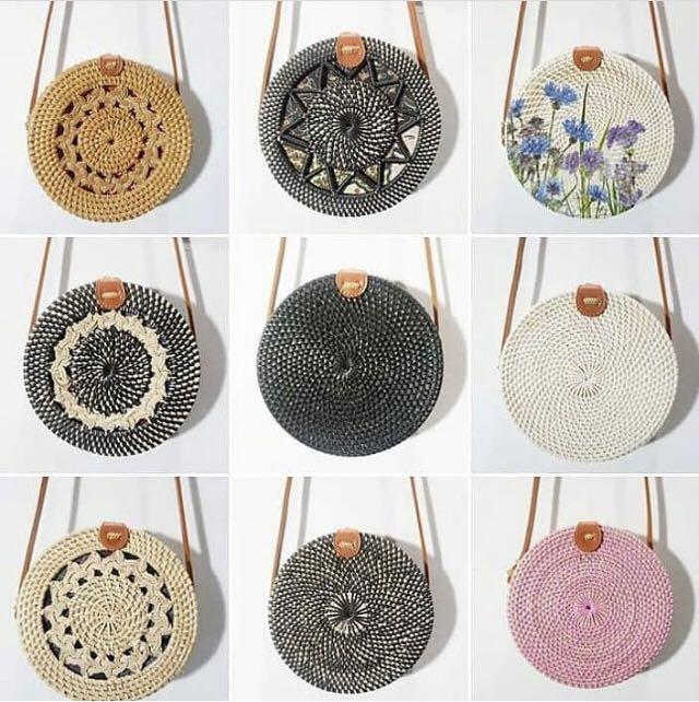 Rattan bags outlet 2019