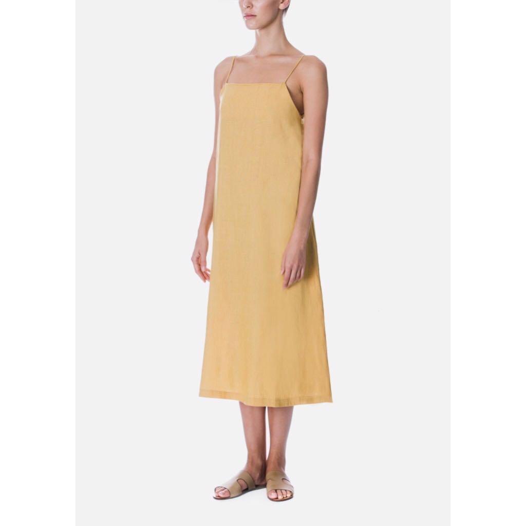 Yellow camisole dress cheap