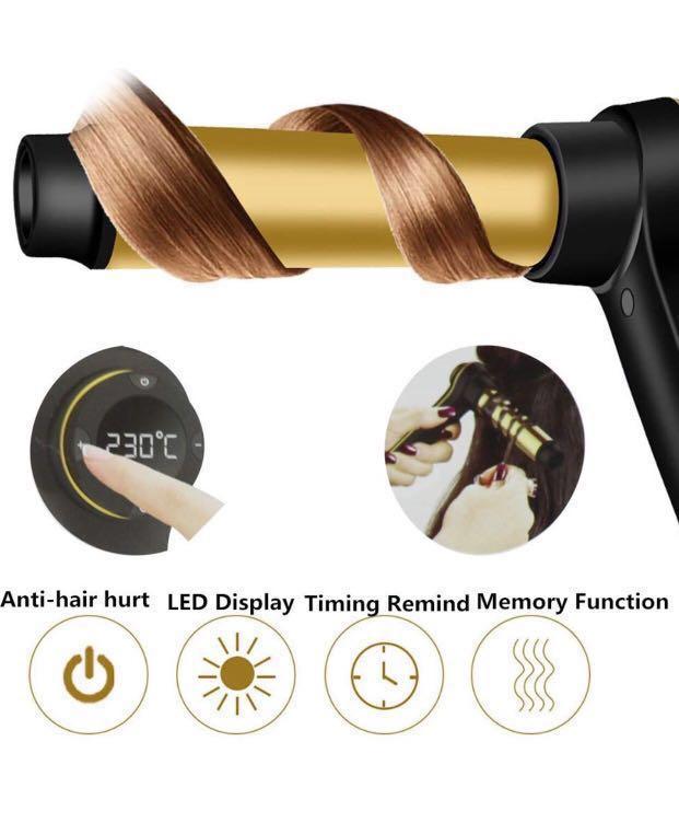 V1 smart hair curling clearance