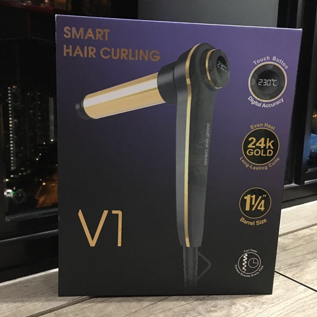 V1 smart hair curling 2025