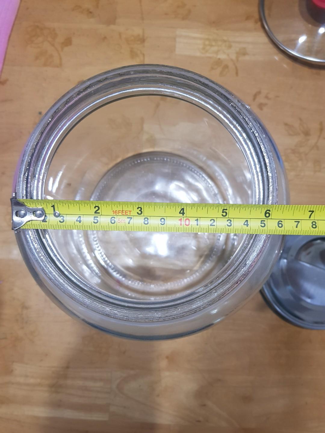 Big size Glass Jar, Furniture & Home Living, Kitchenware & Tableware