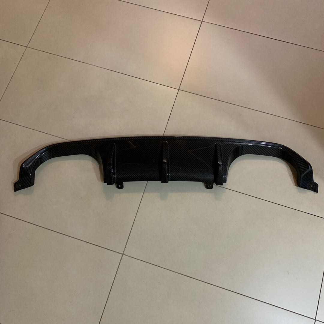BMW F80 F82 M3 M4 ORIGINAL M Performance Carbon Rear Diffuser, Car ...
