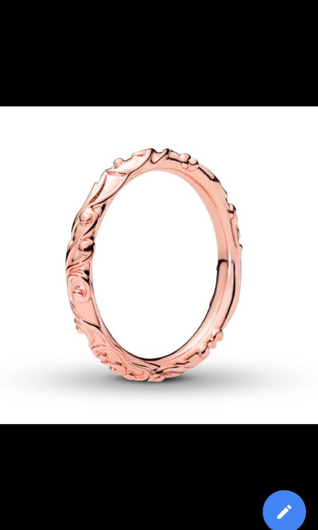 BN PANDORA REGAL RING IN ROSE GOLD size 48