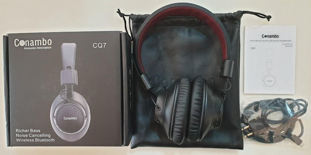BNIB Conambo CQ7 Anti Noise Cancelling Wireless Bluetooth Headphones