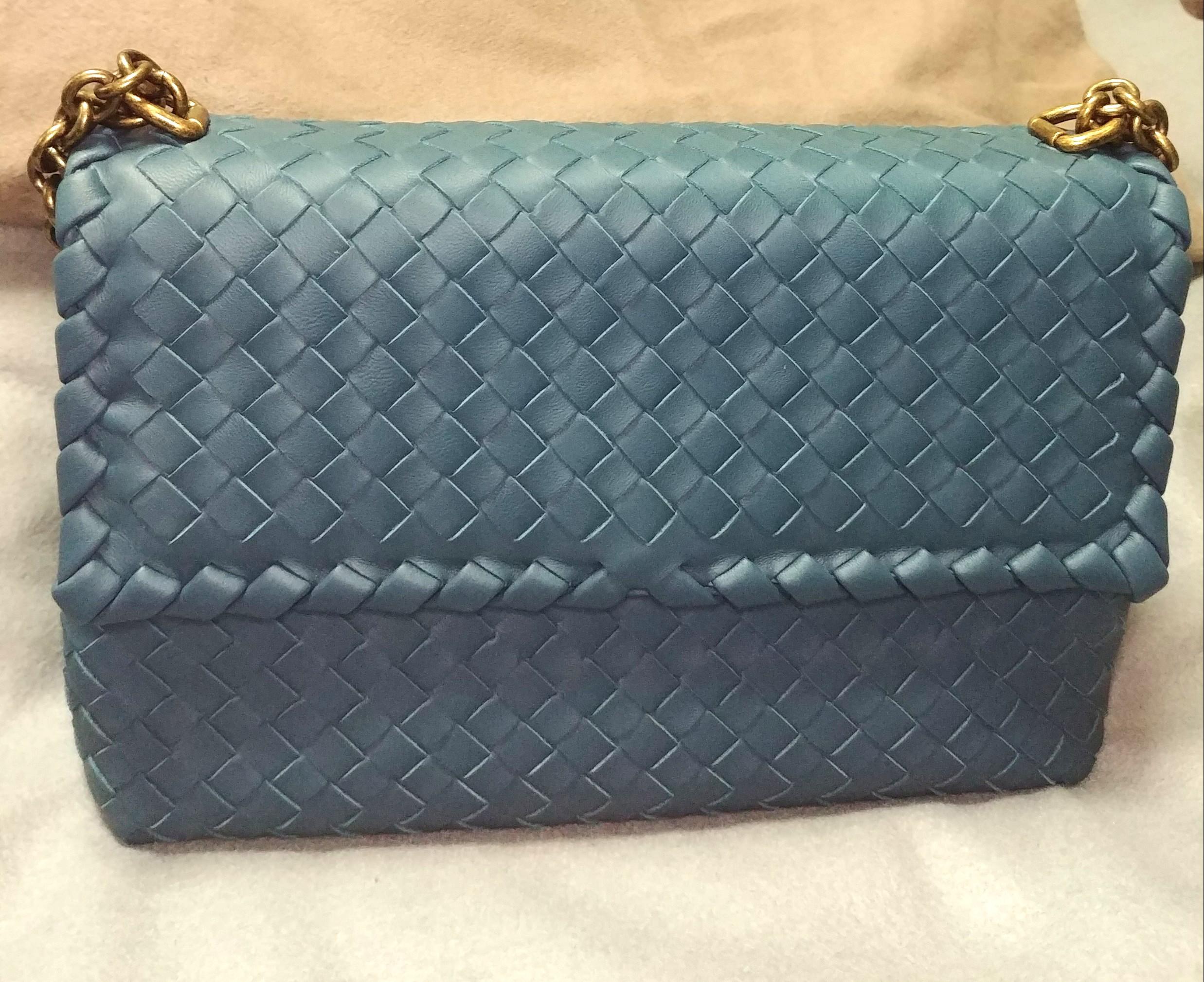 Small olimpia bag in intrecciato nappa clearance
