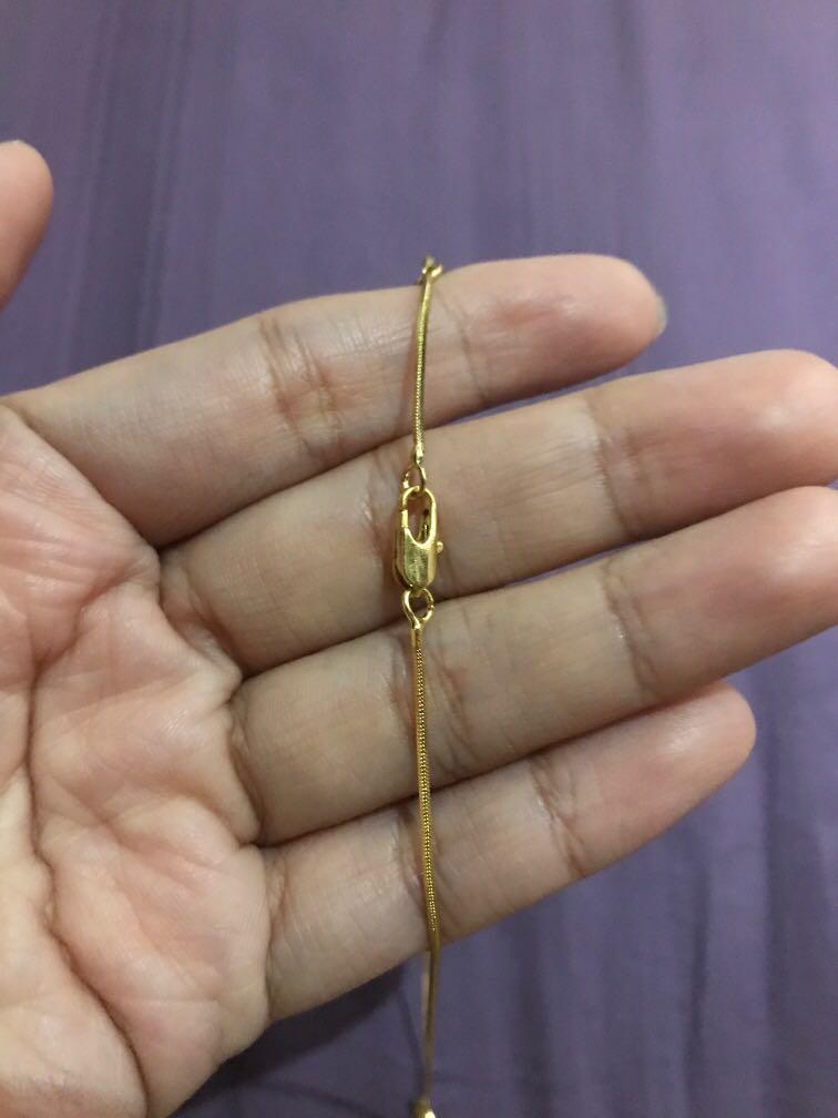 Brand New Celine Styled Bamboo Letter J Necklace Pendant