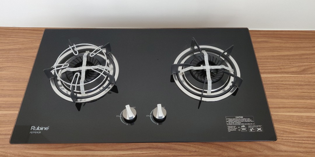 BRAND NEW Rubine Kitchen Hob(Pepper 2BBL) & Hood, TV & Home Appliances