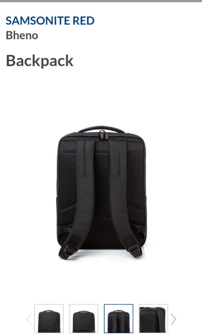 Brand New Samsonite RED Bheno Backpack