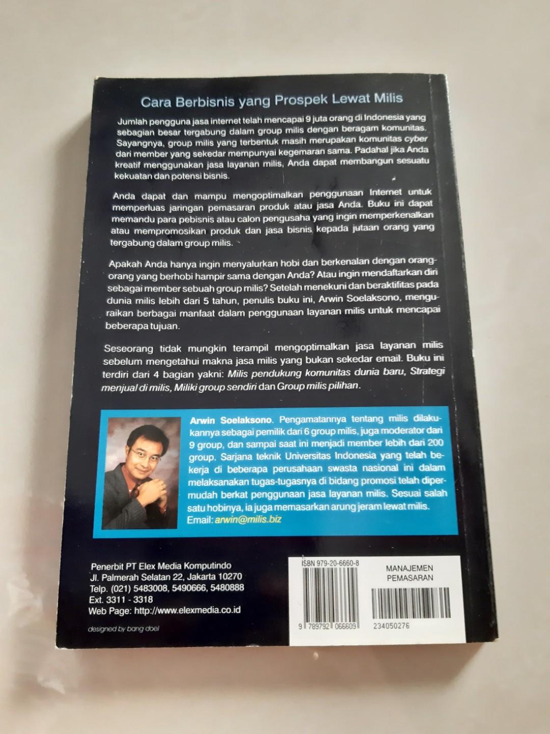 Buku Panduan Penggunaan Milis untuk Memenangkan Bisnis, Buku & Alat