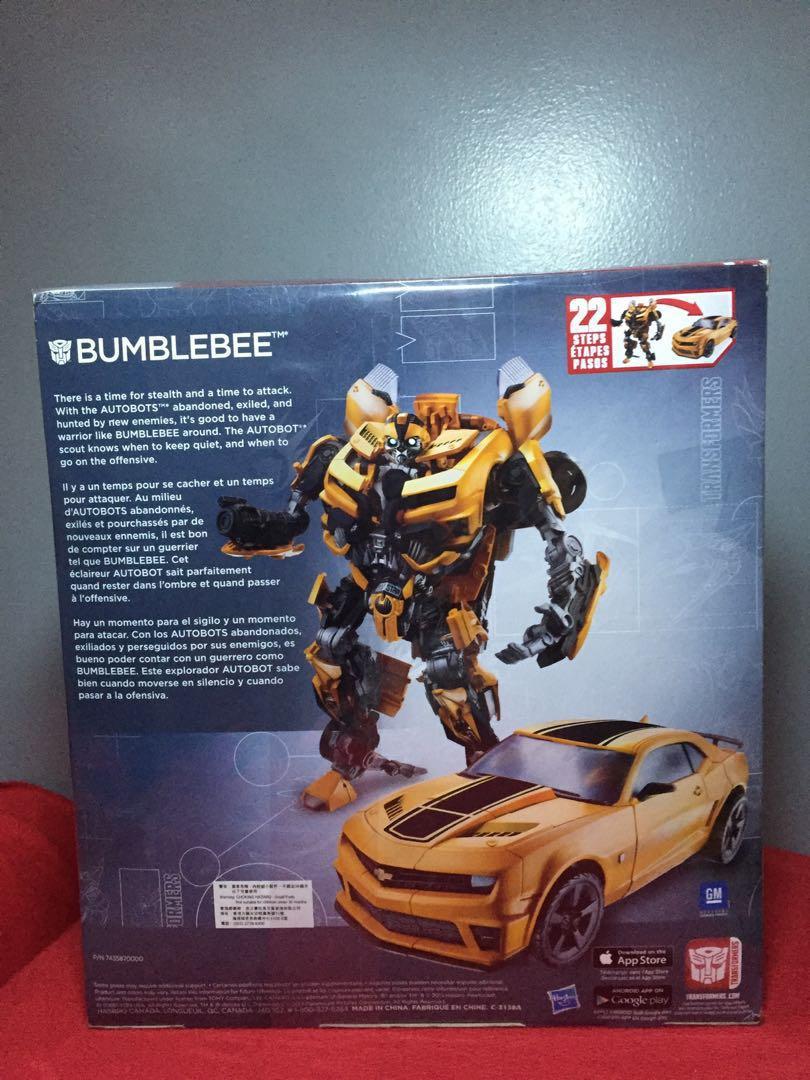 Bumblebee Leader Class (Category: Figurines & Statues) located in Quezon City. Submitted by allens_store (Listing ID 236476707, Image 2). Description: Bumblebee Age of Extinction Released 2014 Rarefind Unopened packaging Leader Class Series M4 No.003 Bumblebee. Car Mode is GM Chevy Camaro. Generations Leader Class Series. .