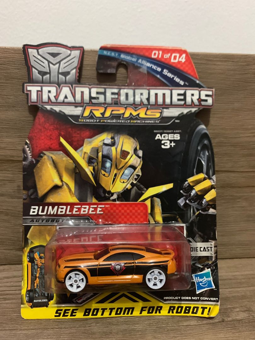 Transformers outlet rpms bumblebee