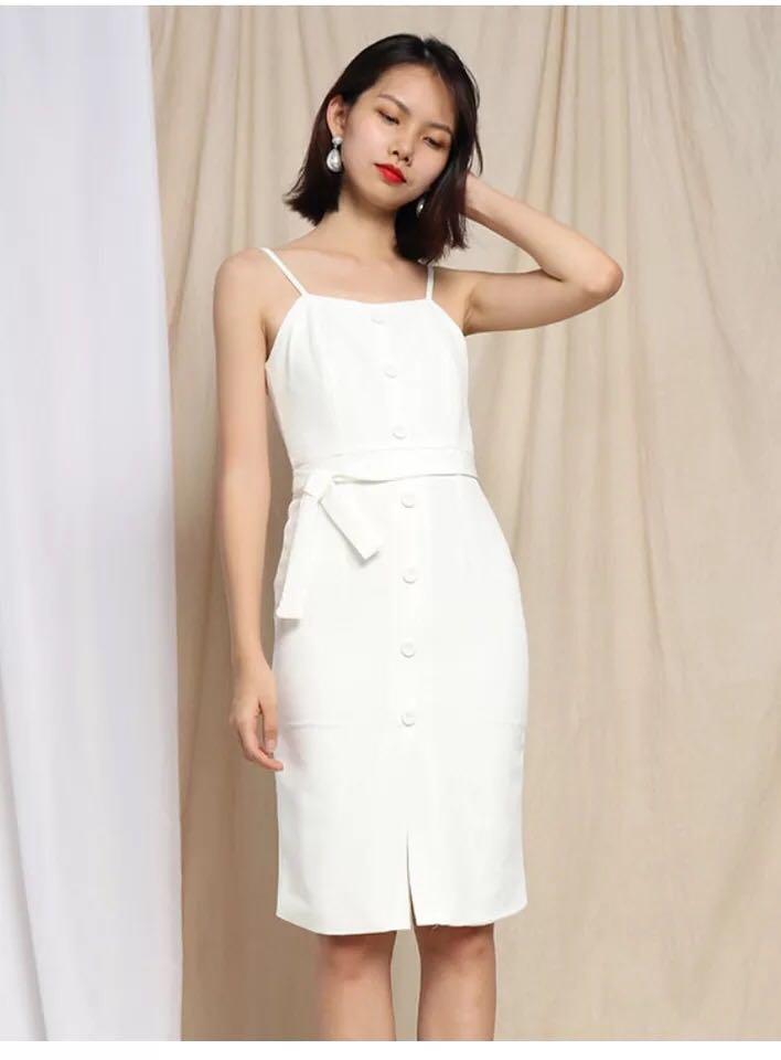Square neck deals cami dress