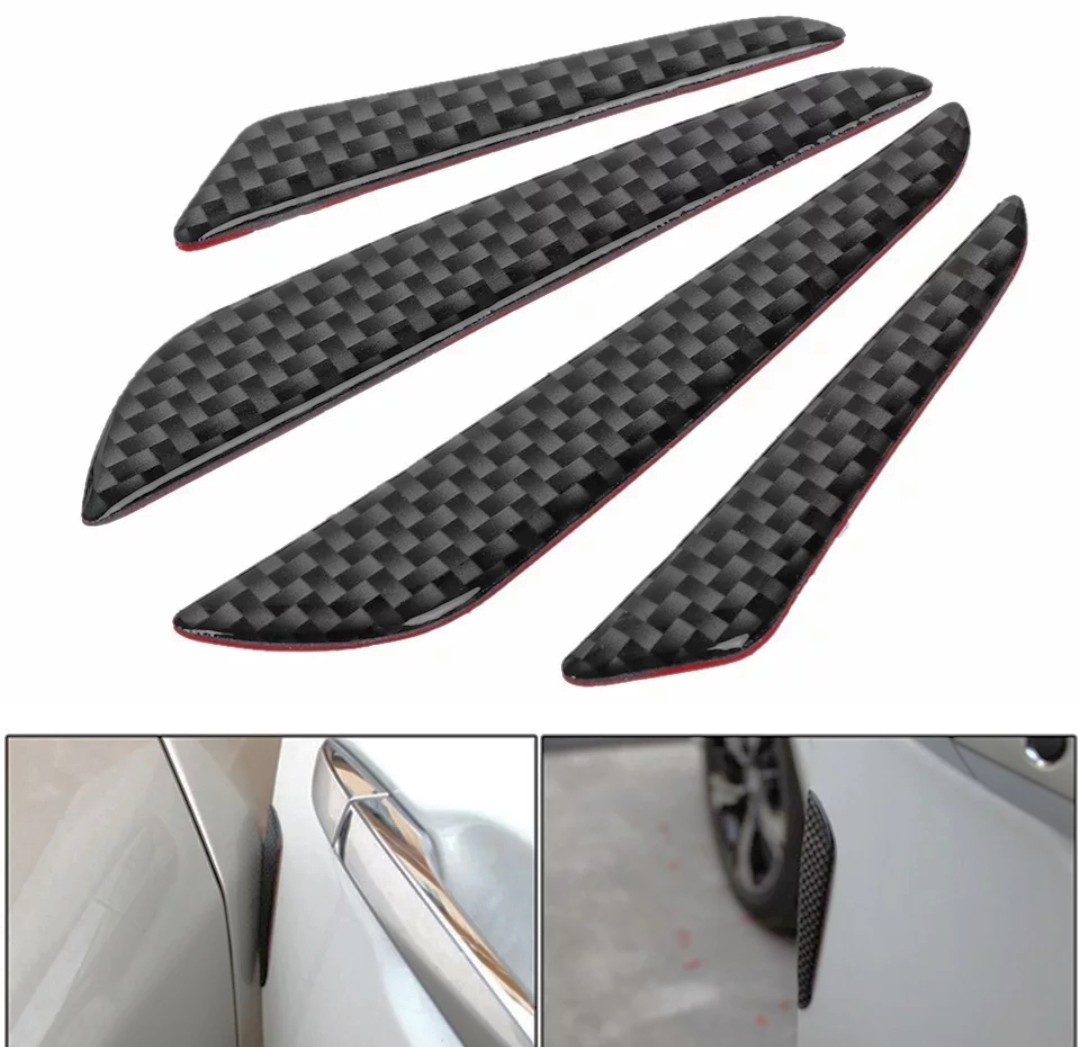 1Set Car Body Door Edge Guards Trim Molding Protection Strip Scratch Protector
