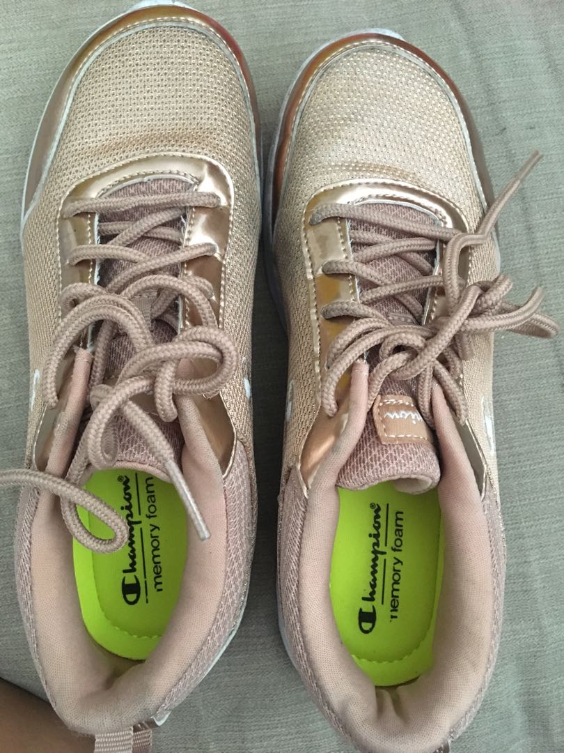 champion shoes gold