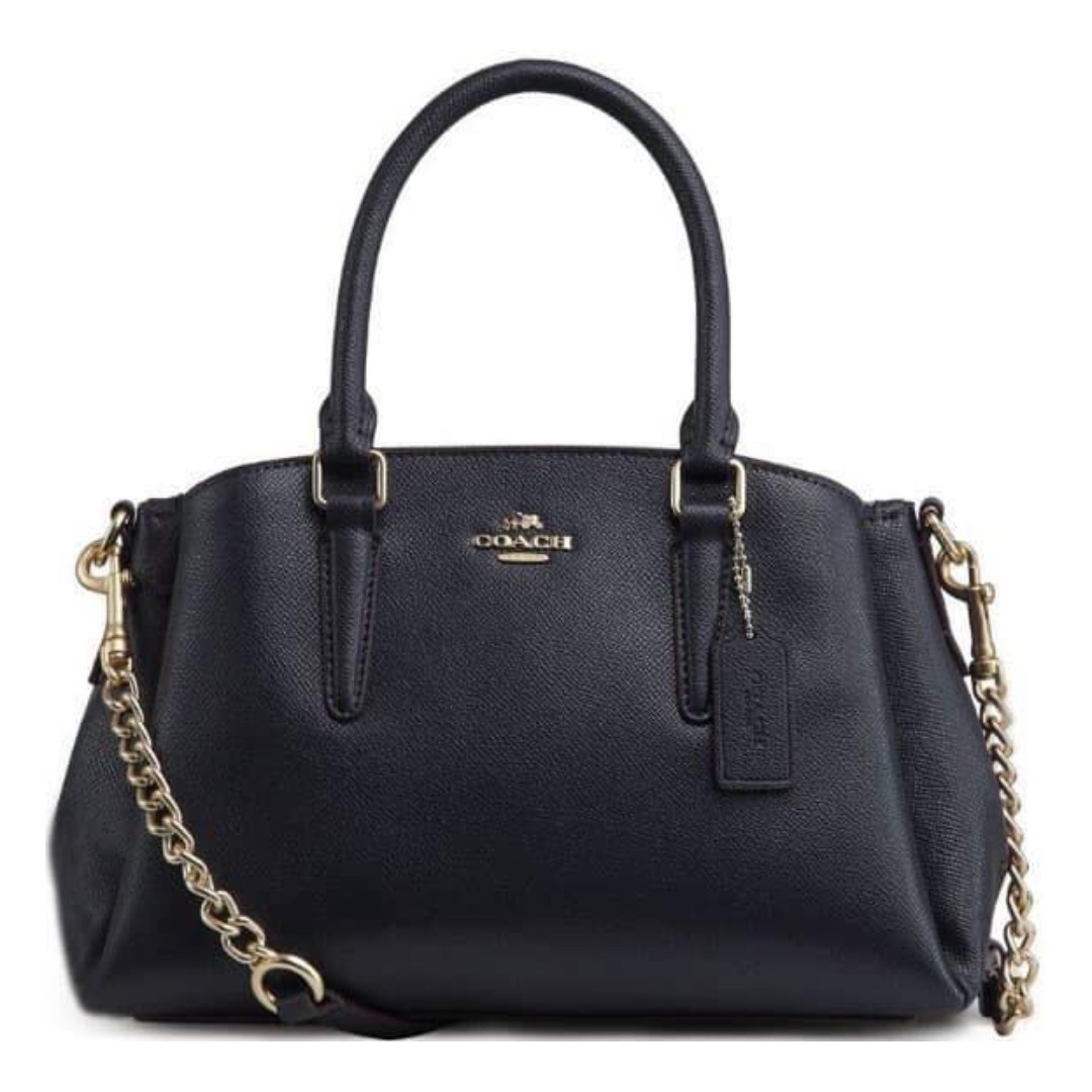coach gold chain bag