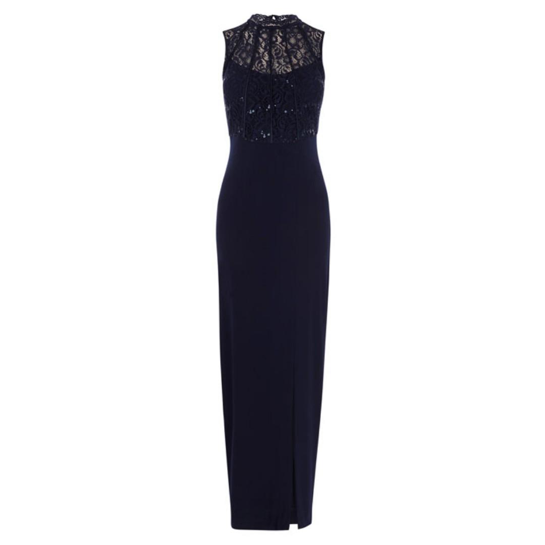 Coast jolie outlet lace maxi dress