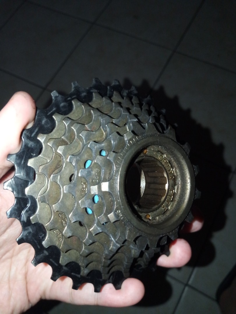 shimano cogs 8 speed thread type