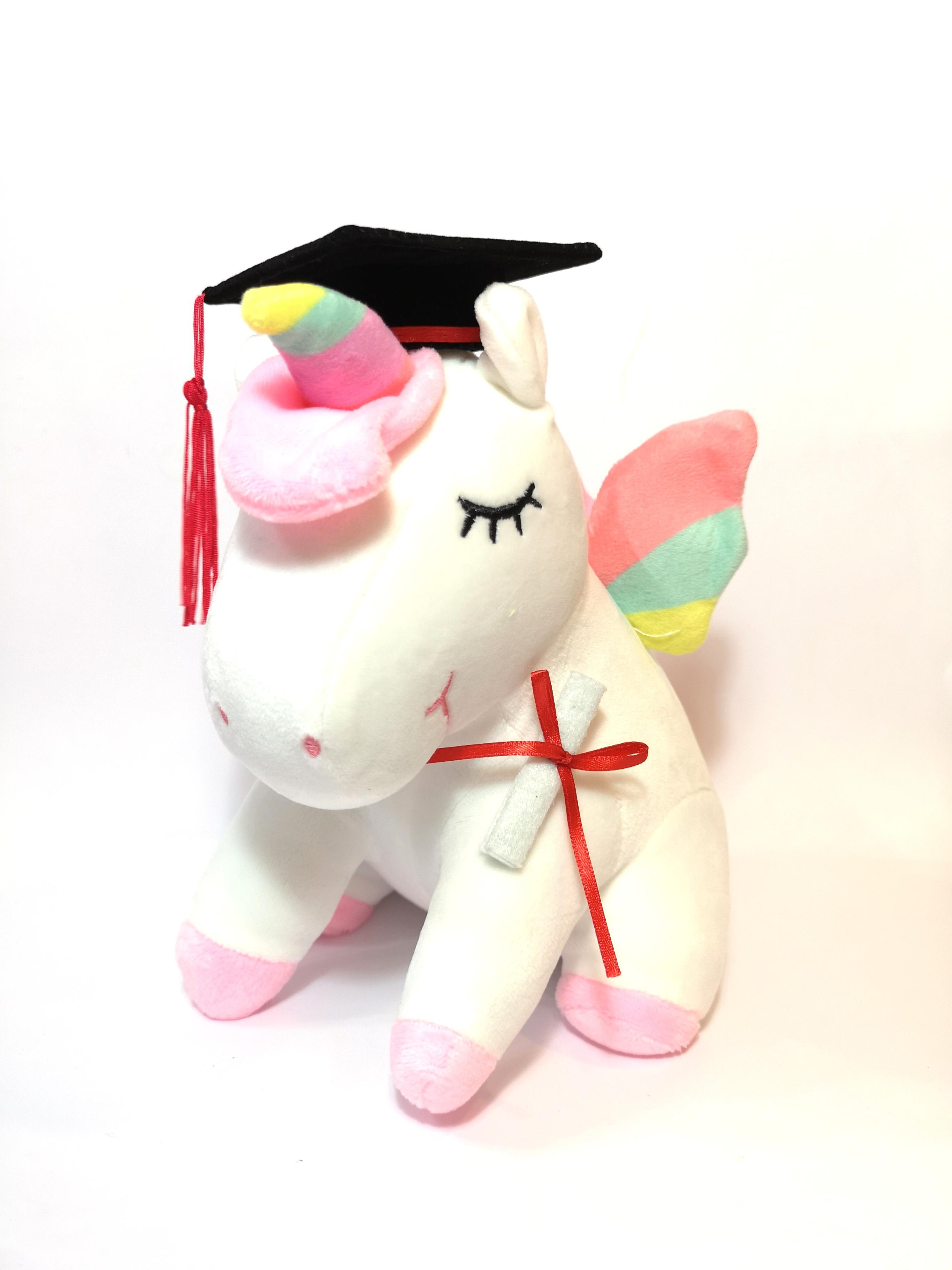 Unicorn deals graduation plush
