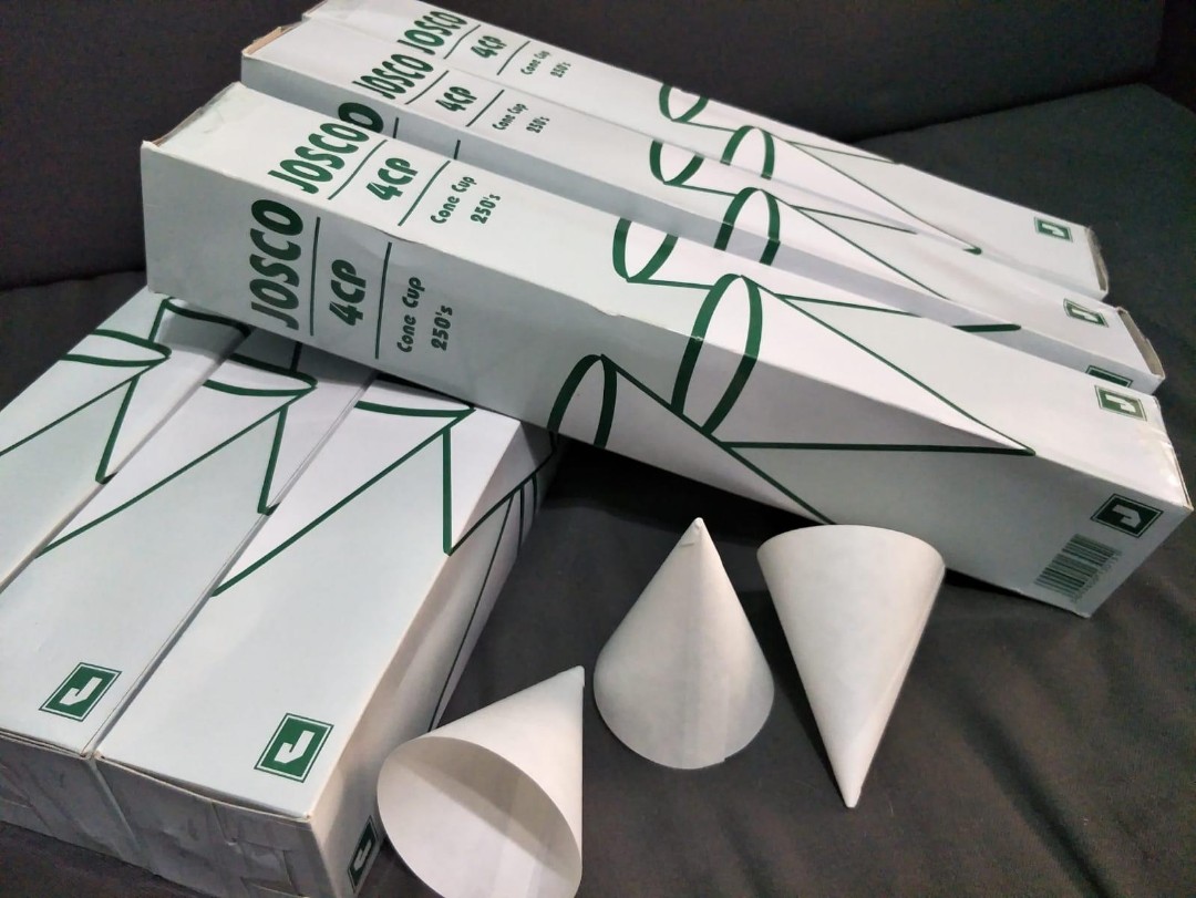 Cone Cups and Cone Cups Dispenser, Furniture & Home Living, Kitchenware