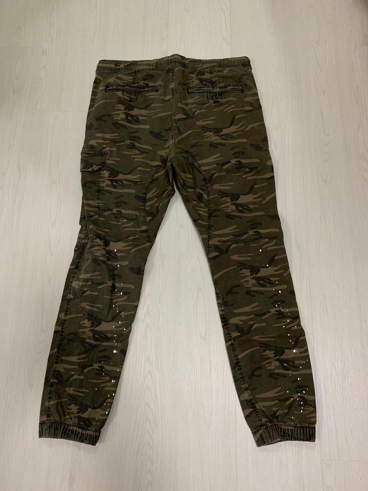 cotton camo joggers