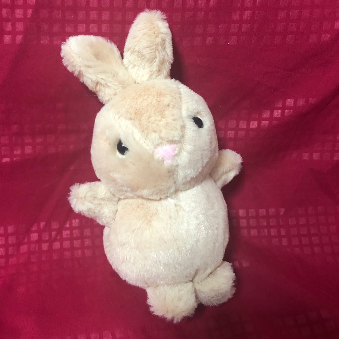 Cute Bunny Plush Keychain Toys Games Stuffed Toys On Carousell