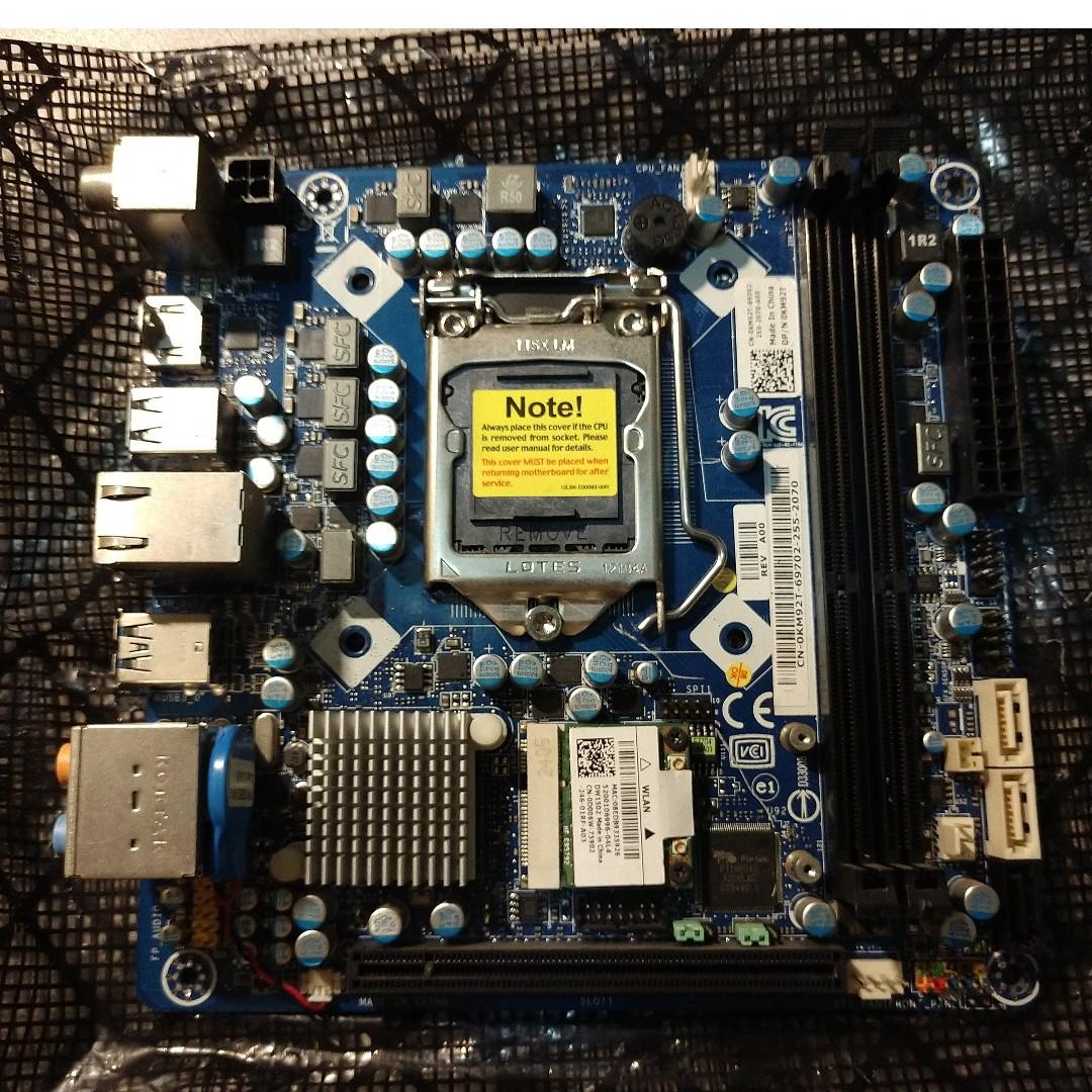 Dell Alienware X51 R1 Motherboard H61 Lga1155 Electronics Computer Parts Accessories On Carousell