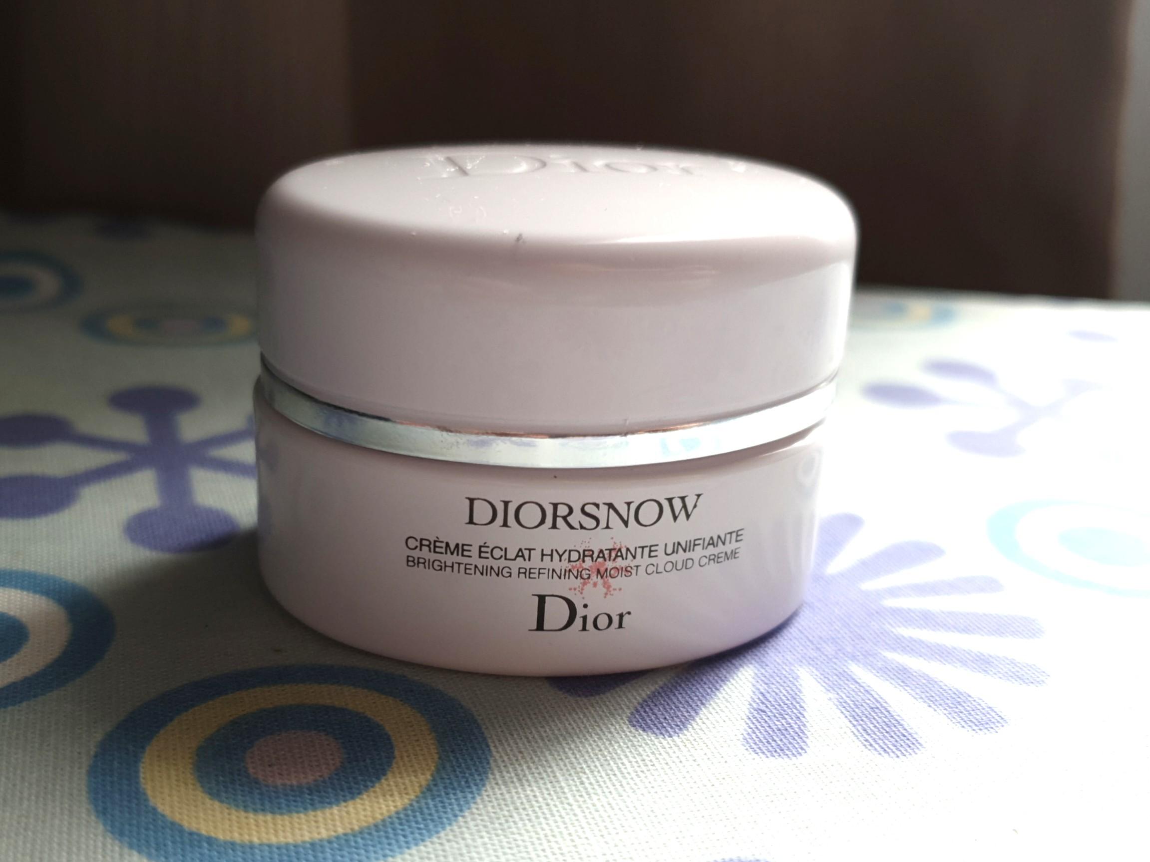 Diorsnow brightening refining clearance moist cloud creme