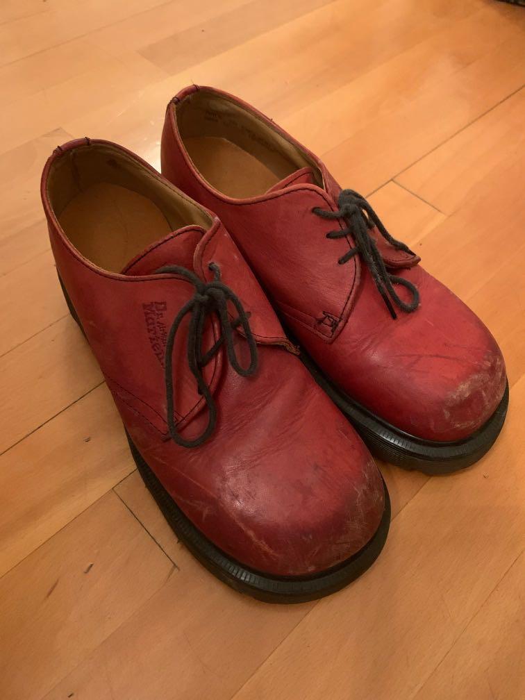 dr martens red vintage