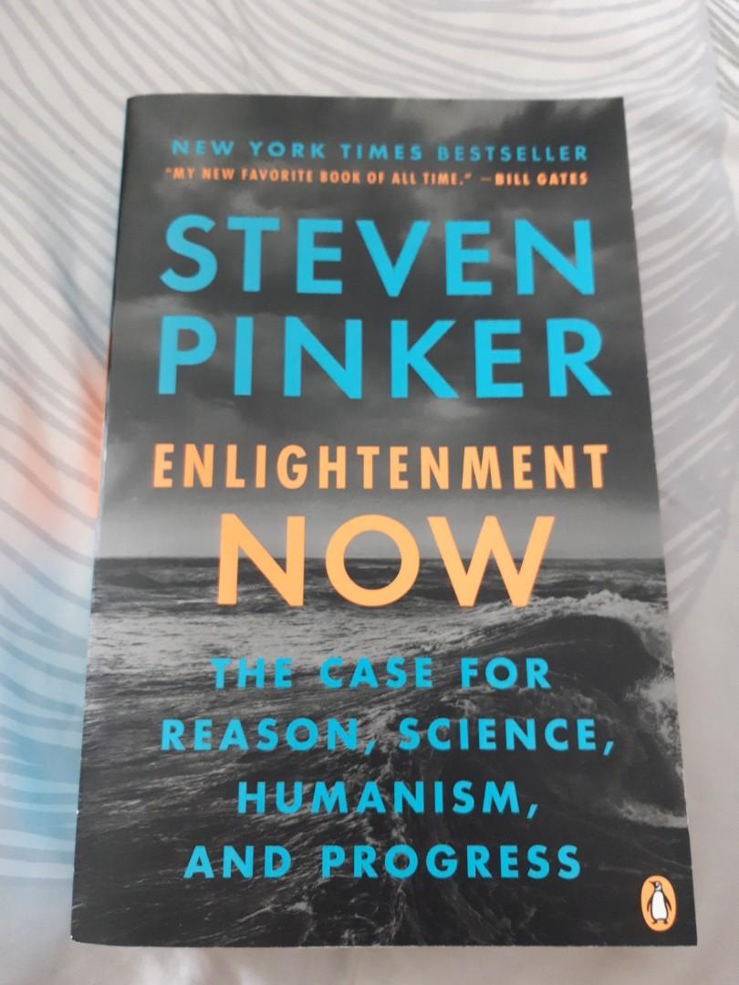 Enlightenment Now By Steven Pinker Books Stationery Non Fiction On Carousell