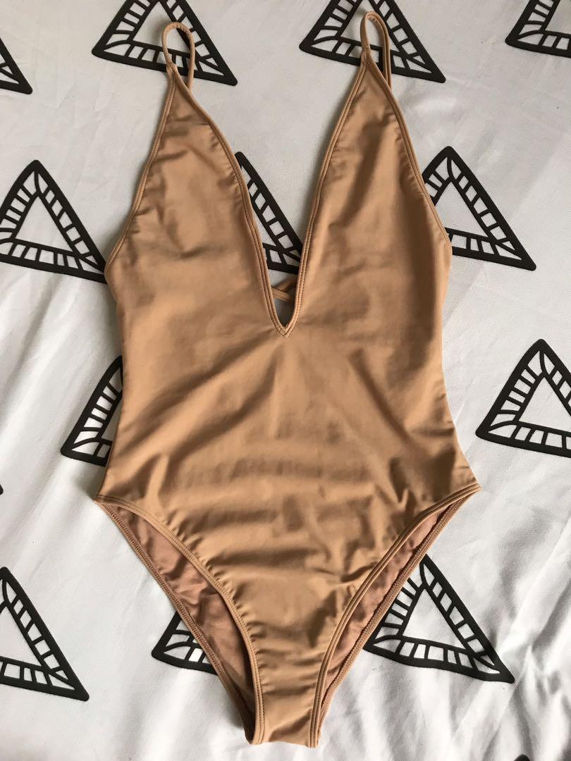 Forever 21 Crisscross Back One-Piece Swimsuit (Category: Bikinis & Swimsuits) located in Makati City. Submitted by chenchenita (Listing ID 236519862, Image 3). Description: Only used ONCE Excellent condition .