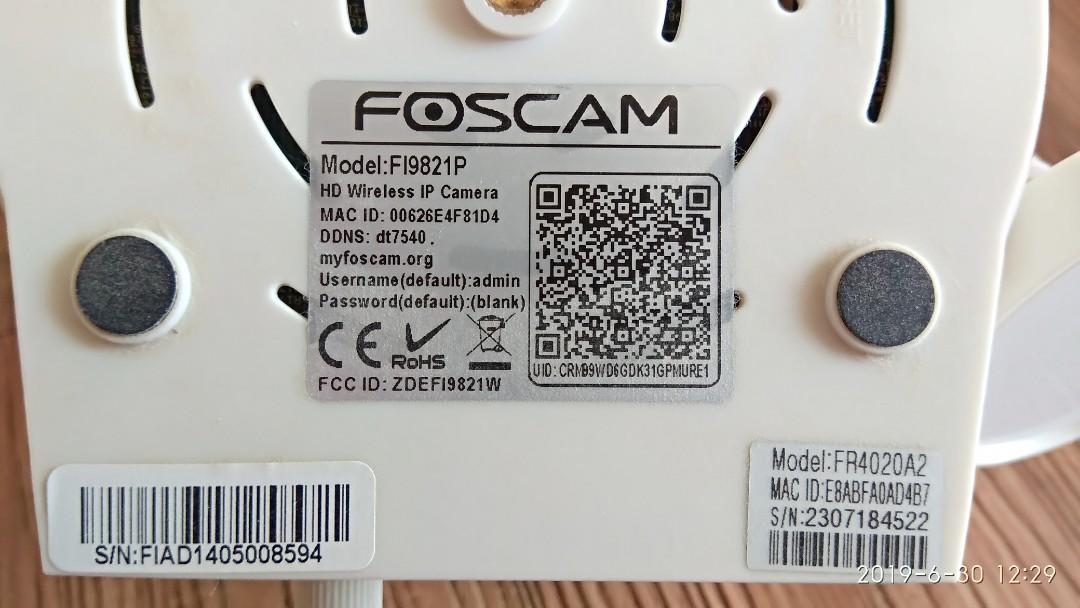 foscam model fr4020a2