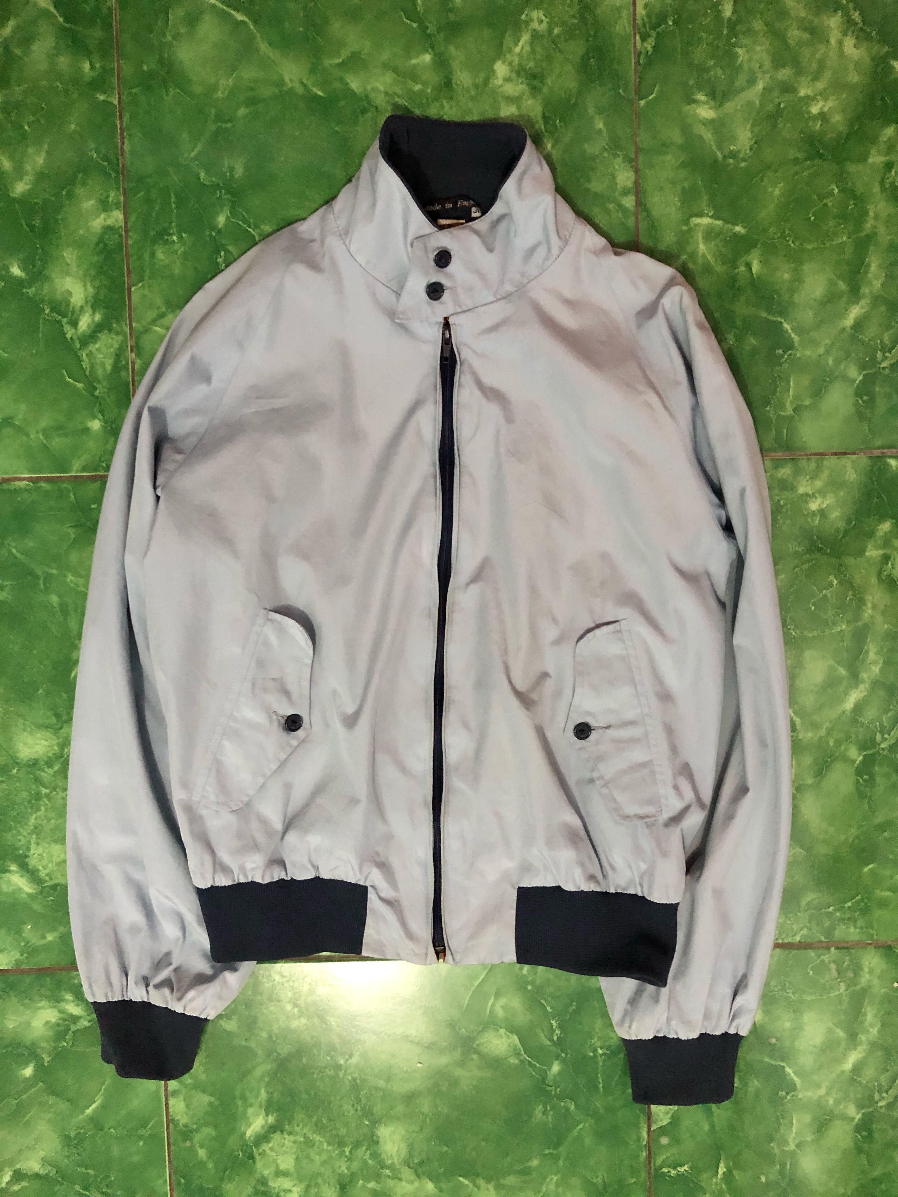 light blue harrington jacket