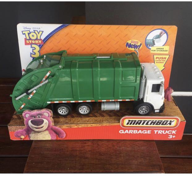 Matchbox toy story 3 garbage truck hot sale