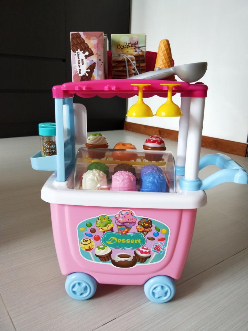gourmet ice cream cart toy