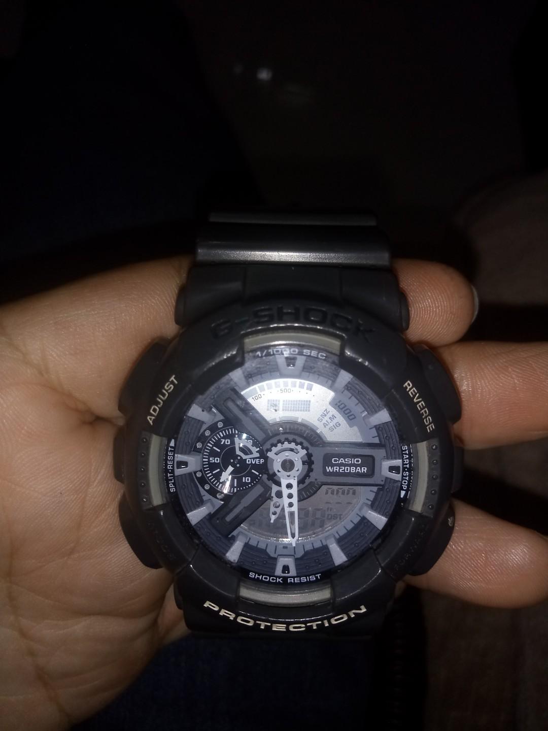 Gshock Ga 110c (Category: Men's Watches) located in Quezon City. Submitted by cespoging (Listing ID 236587002, Image 2). Description: Authentic 8/10 condition Unit only Negotiable.