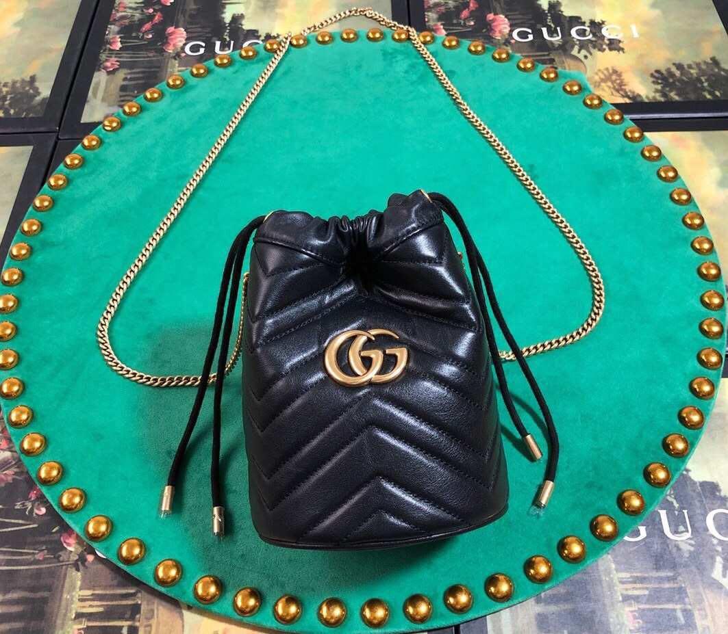 gucci marmont mini bucket